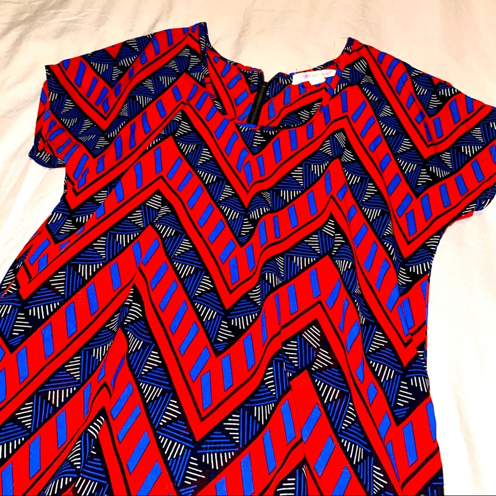 Aztec print blouse